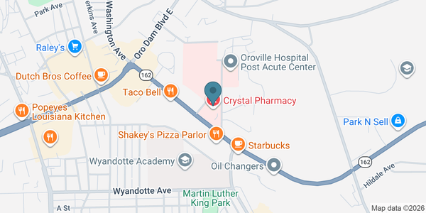 Map of Oroville Orthopedic Clinic
