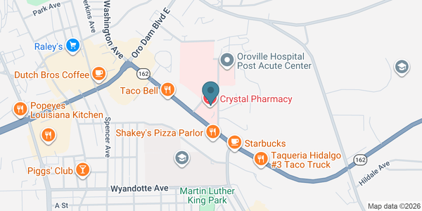 Map of Oroville Women's Health